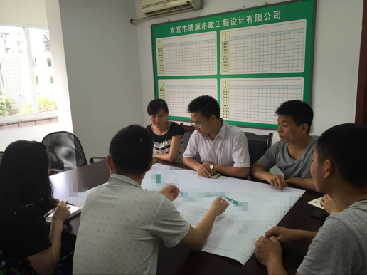 積極進(jìn)步，設(shè)計(jì)公司組織新員工學(xué)習(xí)掌握全市供水概況